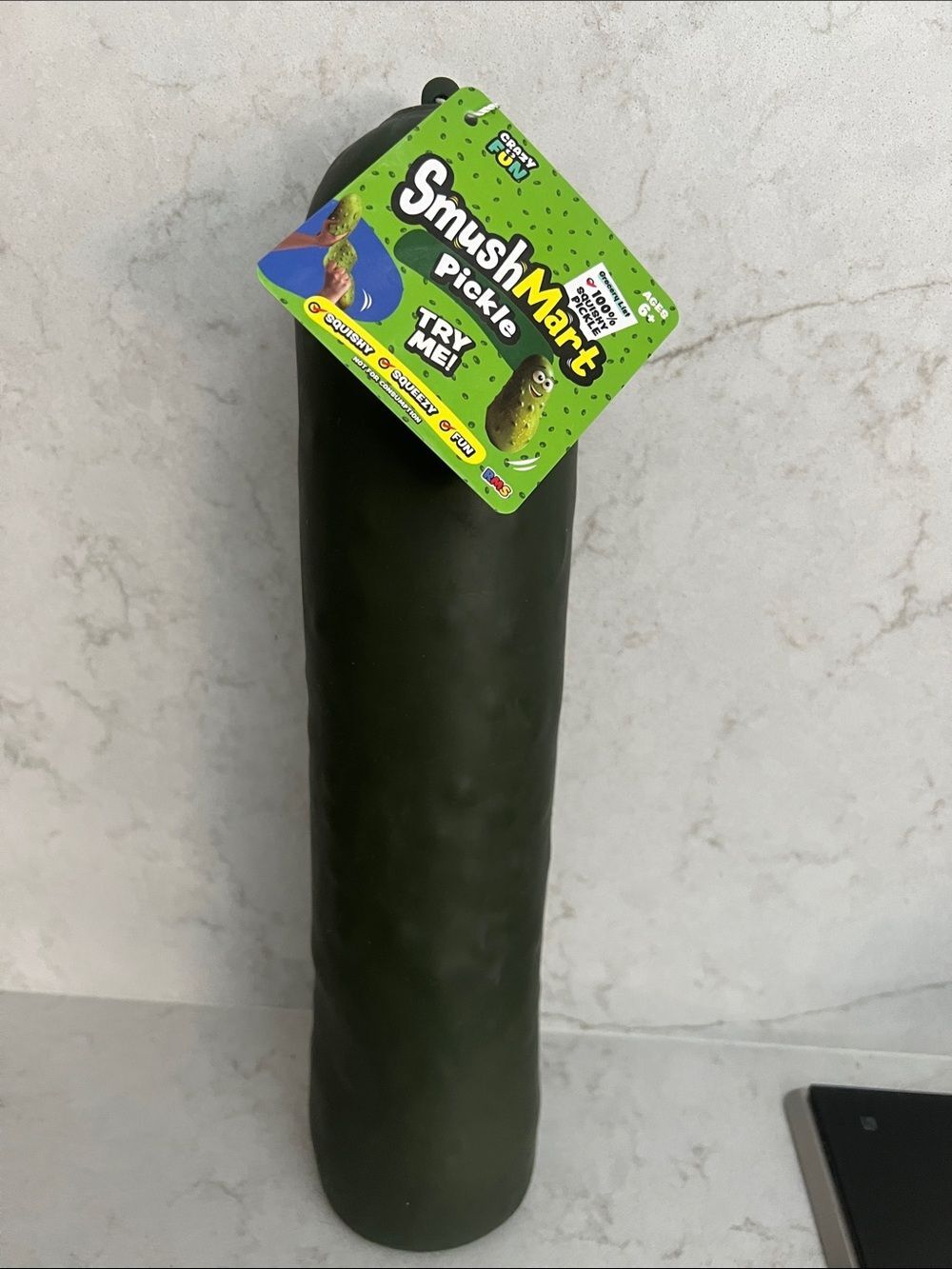 RMS / Crazy Fun - SmushMart Pickle Squishy Toy (large) 14.5 inches - Five Below